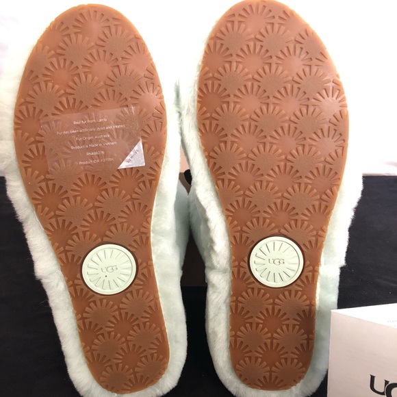 Ugg Australia Oh Yeah Slides in retro mint Size 9 - Picture 5 of 8